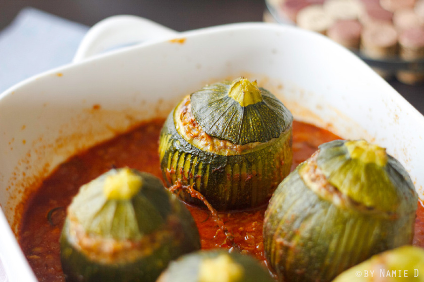 stuffed zucchini