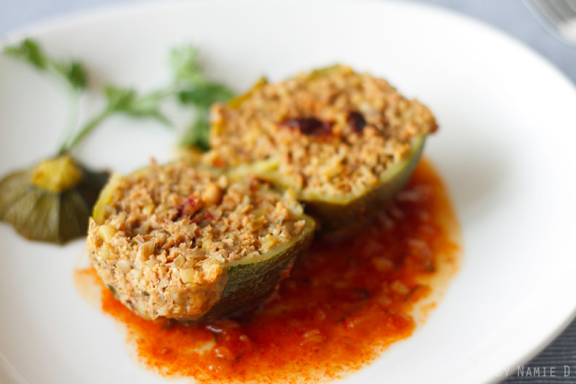 stuffed zucchini