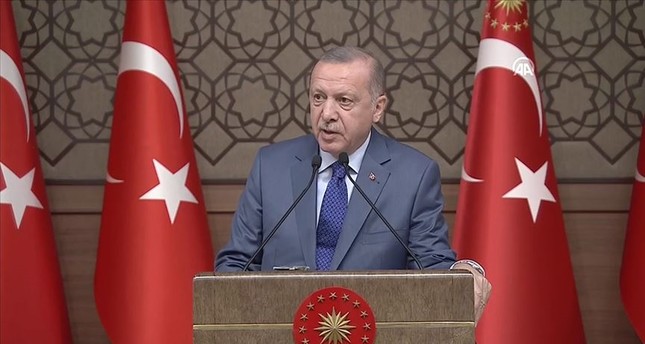 Turkey doesn't need permission to destroy terrorists, Erdoğan says