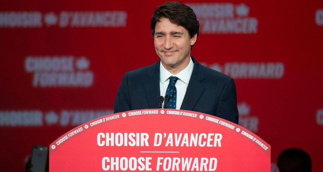 Trudeau's Liberal Party wins Canada election but loses majority