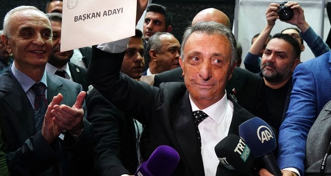 Beşiktaş welcomes new club president