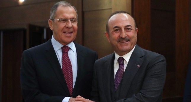 Turkish, Russian FMs discuss Syria in phone call