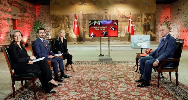 President Erdoğan discusses Operation Peace Spring