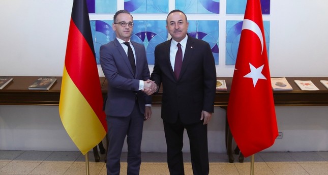 FM Çavuşoğlu, Germany's Maas discuss Syria op in Ankara