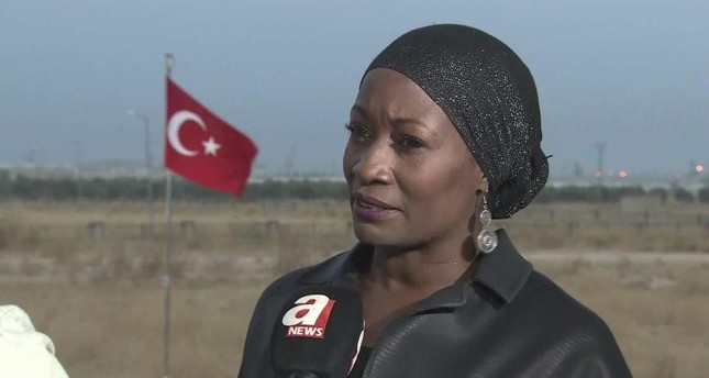 American singer Della Miles stands with Turkey in fight against terror