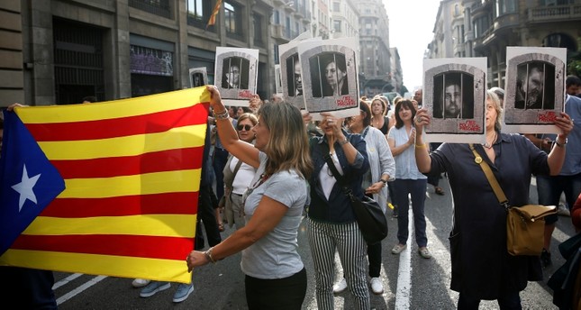 Spain jails Catalan separatist leaders for secession attempt