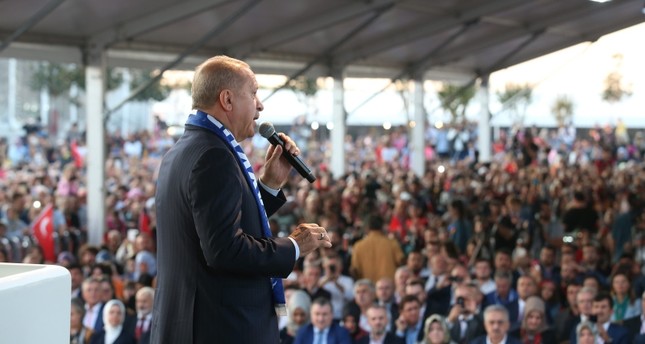 President Erdoğan urges US to ensure YPG withdrawal