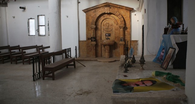 YPG/PKK exploited Armenian church as headquarters in northern Syria…