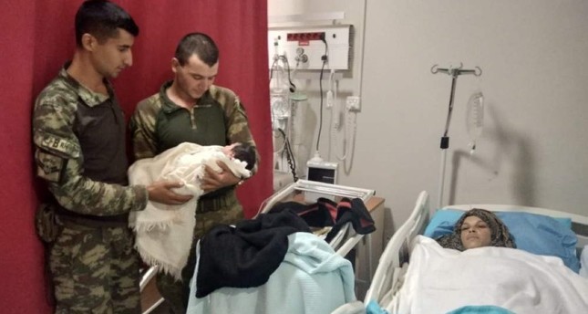 Syrian mother rushed to hospital by Turkish soldiers names baby…