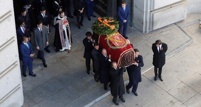 Spain exhumes late dictator Franco's remains from opulent state…