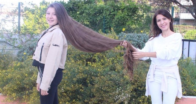 12-year-old Turkish girl breaks record for longest hair