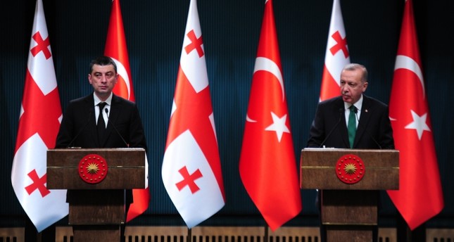 Turkey to boost strategic partnership with Georgia, Erdoğan says