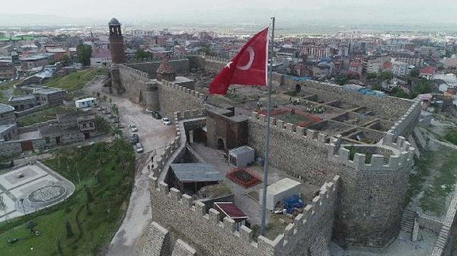 Erzurum Kalesi'nde tarih kazısı