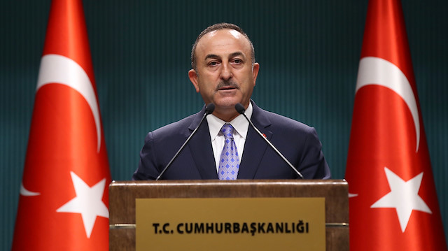Dışişleri Bakanı Çavuşoğlu: Teröristlerin silahları toplanacak mevzileri yok edilecek