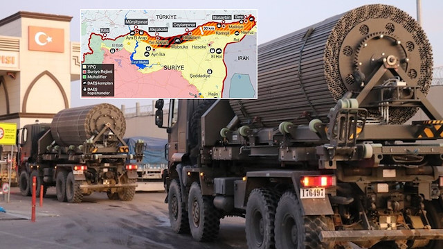 Fırat’ın batısında operasyon hazırlıkları tamamlandı: Tanklar Fırat'ı yapay köprü ile geçecek
