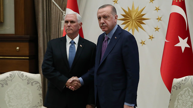 Erdoğan-Pence görüşmesi sona erdi