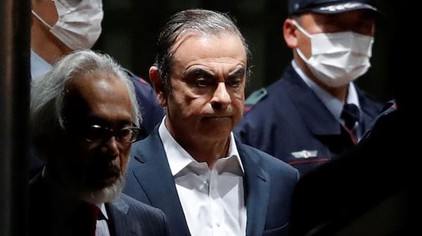 Ghosn denies report of improper use of Nissan money