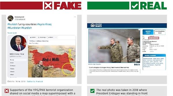 YPG/PKK use fake photos to smear Turkey's op in Syria