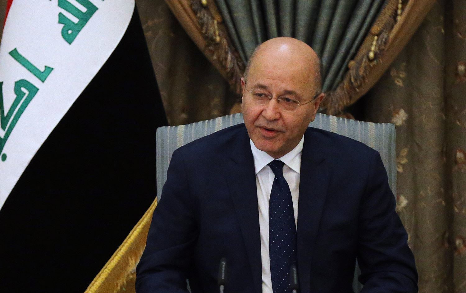 Cumhurbaşkanı Berham Salih istifayı kabul etti: Irak erken seçime…