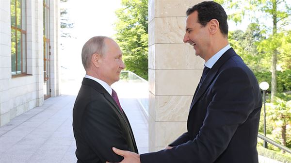 Russian officials discuss with Syria's Assad de-escalating tensions in…