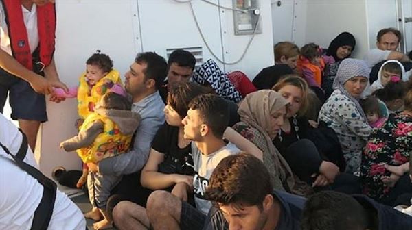Over 3,700 irregular migrants held in past week in Turkey