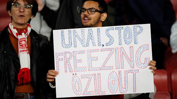 Whole Arsenal management decided to drop Turkish-born Mesut Özil…