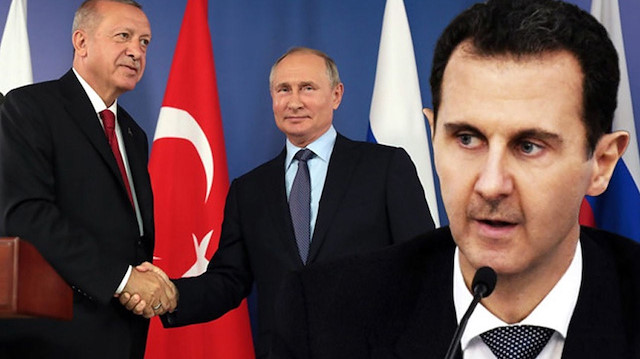Türkiye-Rusya arasındaki tarihi anlaşmanın ardından Esed, Putin'e tam desteğini açıkladı