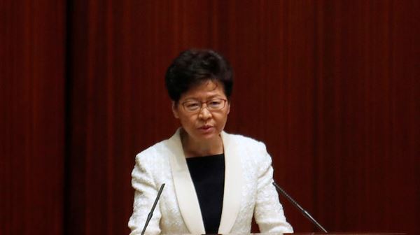 Protests turn Hong Kong's council elections into referendum on Lam's…