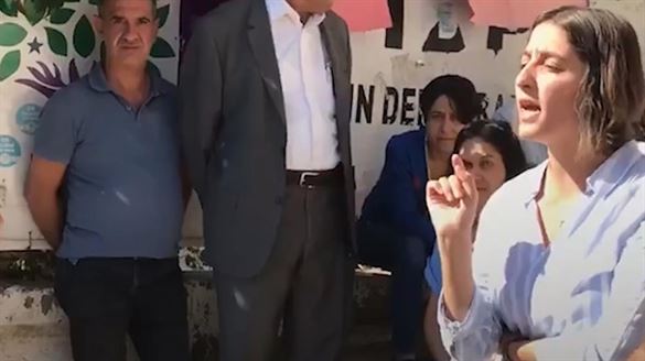 HDP Diyarbakır Milletvekili Dersim Dağ'dan polise tehdit: 'Farklı eylemlerimiz olur'