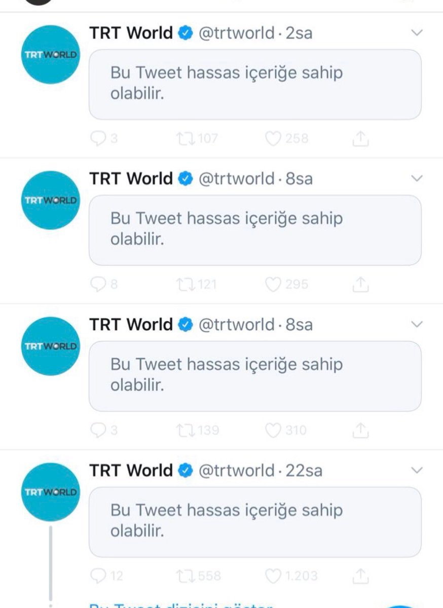 ​Twitter'dan TRT World’e sosyal medya sansürü