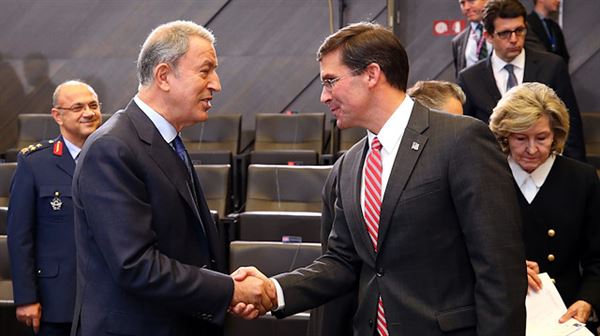 Turkish, US defense ministers discuss Syria