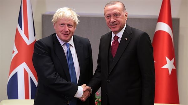 President Erdoğan, British premier speak over phone