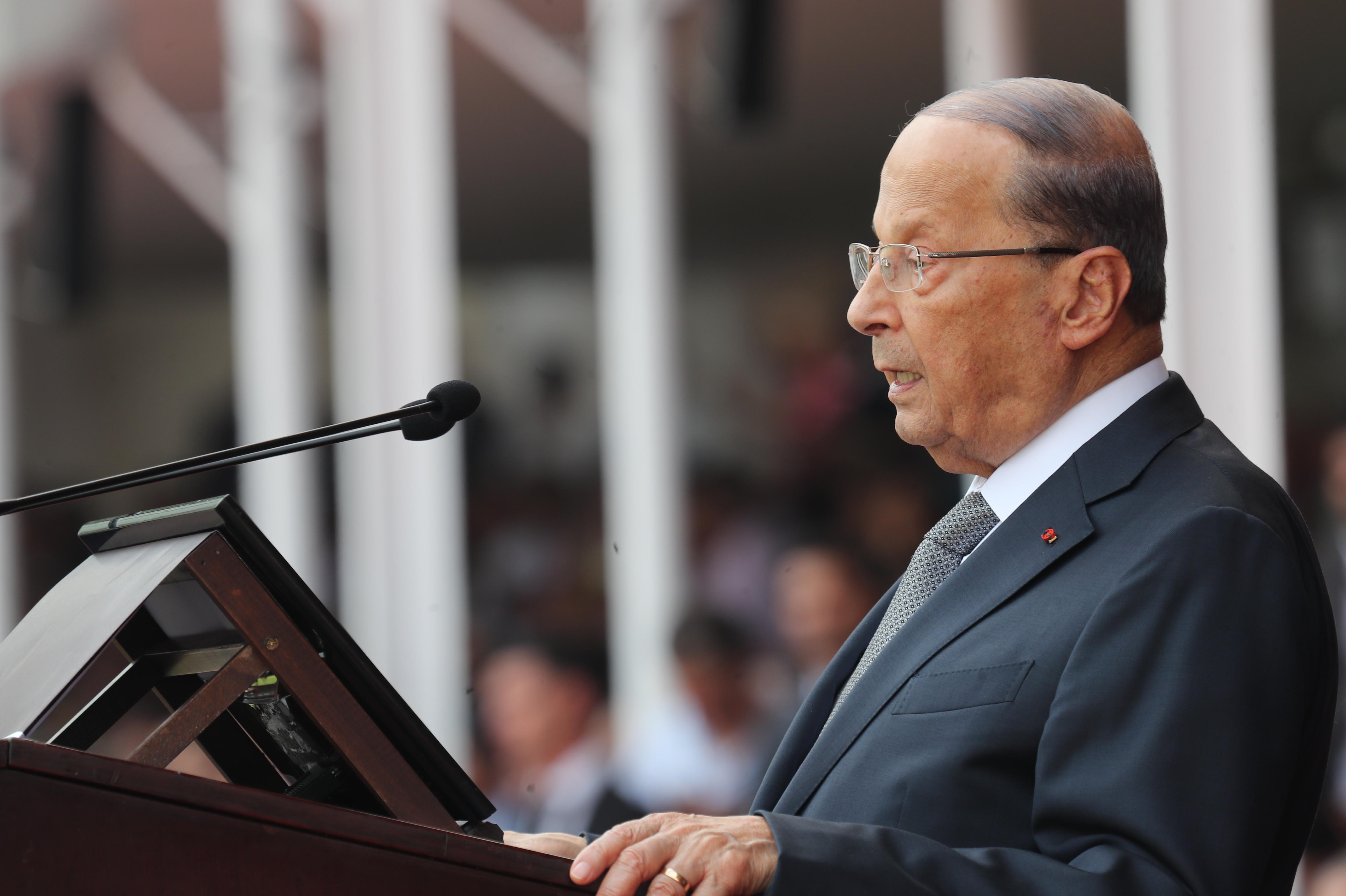 Lübnan karıştı Cumhurbaşkanı Avn krizi çözeceğini vadetti