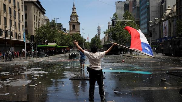 Chile's human rights body files 39 cases over violence