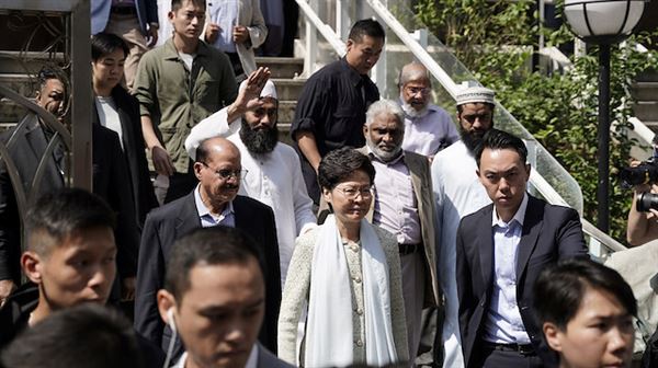 Apology accepted, Hong Kong's Muslims lament water cannon staining…