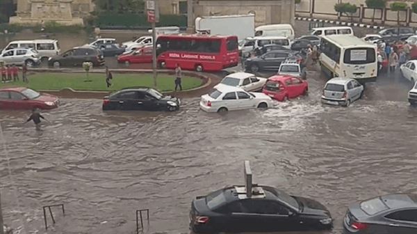 مصر.. مصرع 19 إثر الأمطار الغزيرة