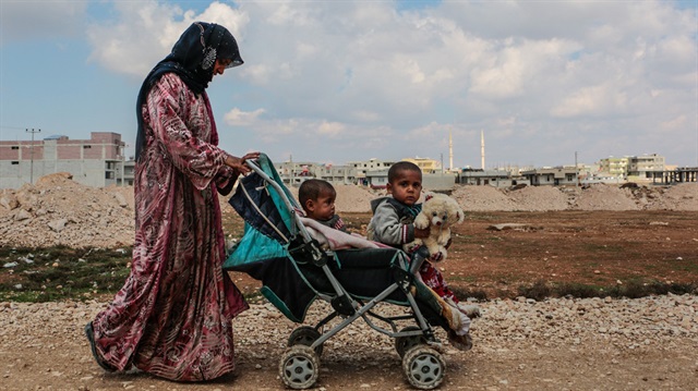 PYD'li teröristlerin çekildiği Resulayn havadan görüntülendi, vurulmuş…