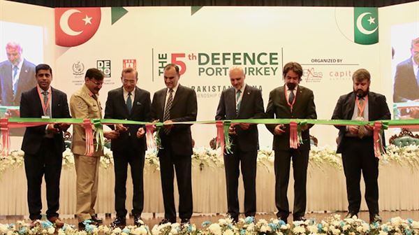 افتتاح معرض الصناعات الدفاعية التركية في باكستان