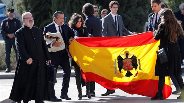 Spain’s former dictator exhumed from massive mausoleum