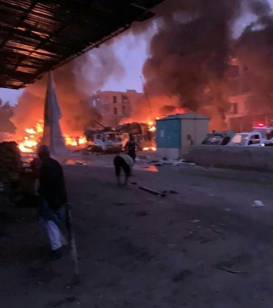 Afrin'de pazar yerine bombalı araçla terör saldırı düzenlendi​ – Son…