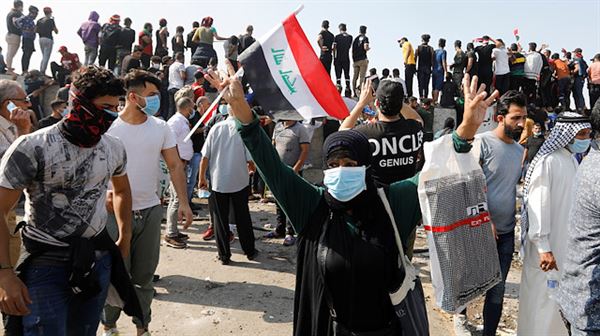 Iraq seeks arrest of 'assaulters' amid protests