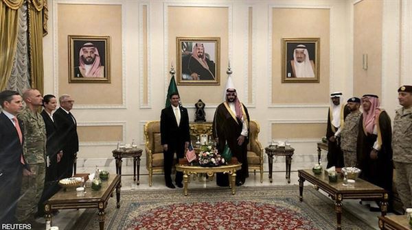 إسبر يبحث في السعودية القضايا الأمنية والدفاعية المشتركة