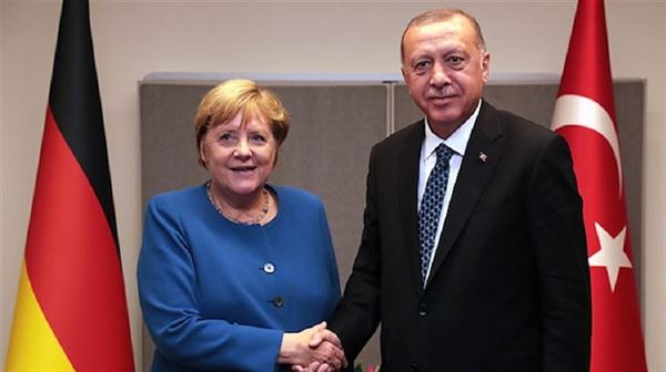 President Erdoğan, German chancellor talk over phone