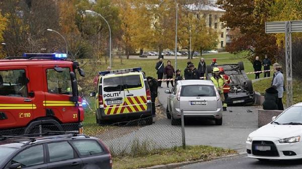 سيارة إسعاف مسروقة تدهس جمعا من المارة في النرويج