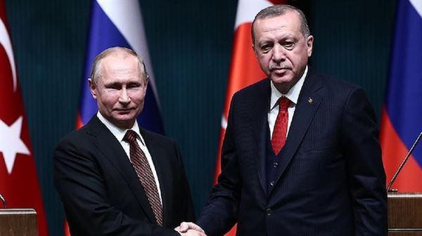 اتصال هاتفي بين أردوغان وبوتين حول عملية 'نبع السلام' في سوريا