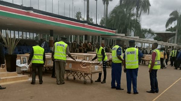 Kenyans receive remains of loved ones after plane crash