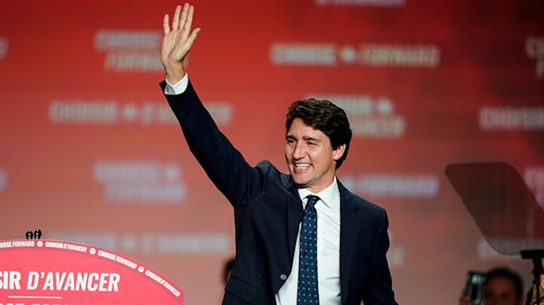 Trudeau's Liberals projected to win Canada election