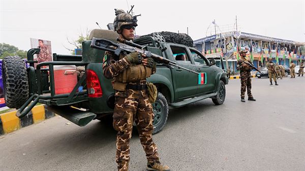 Twenty Afghan forces killed in Taliban onslaught