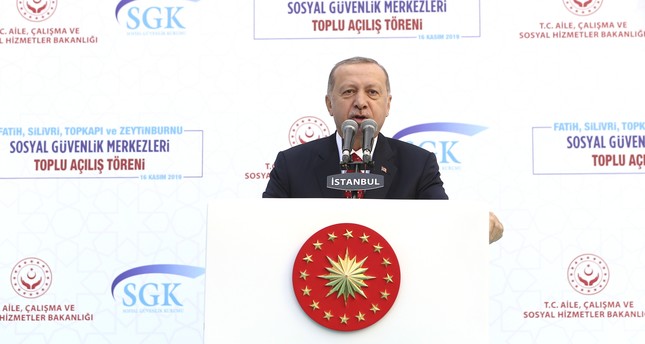 Turkey will not bow down to pressure, Erdoğan says