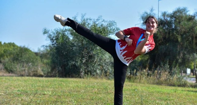 Turkish deaf athlete wins 3 karate world titles in 3 years